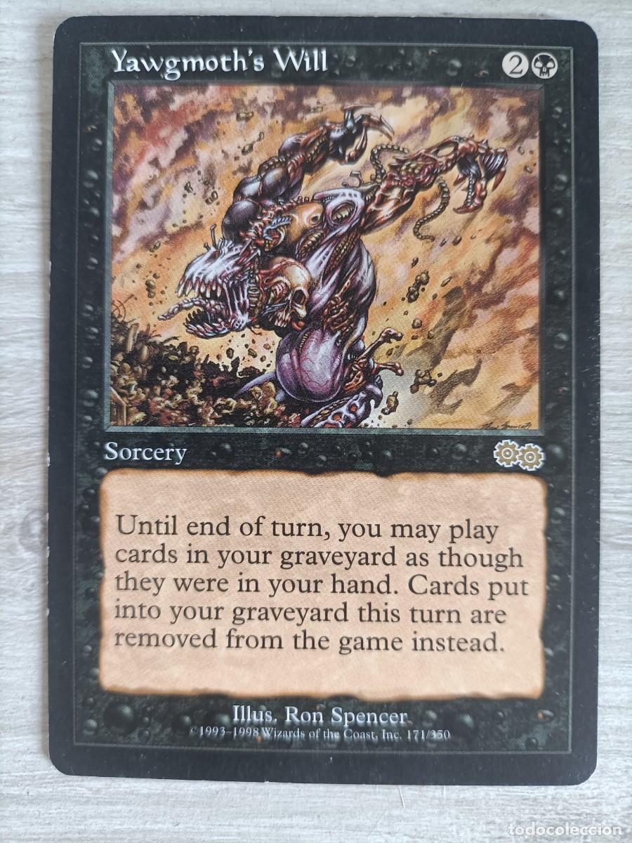 Trading Cards: Carta Magic Yawgmoth's Will