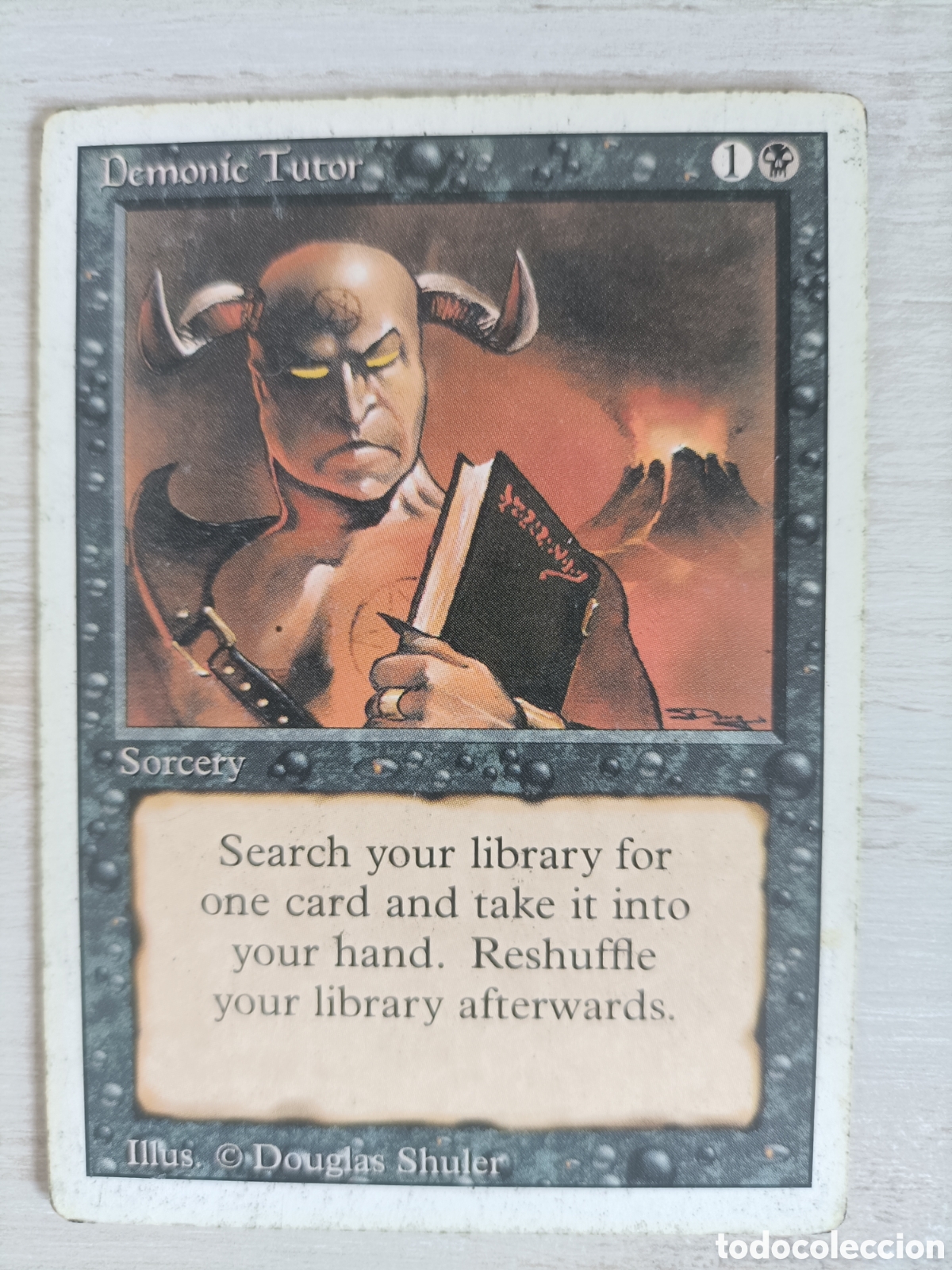 Trading Cards: Carta magic Demonic Tutor