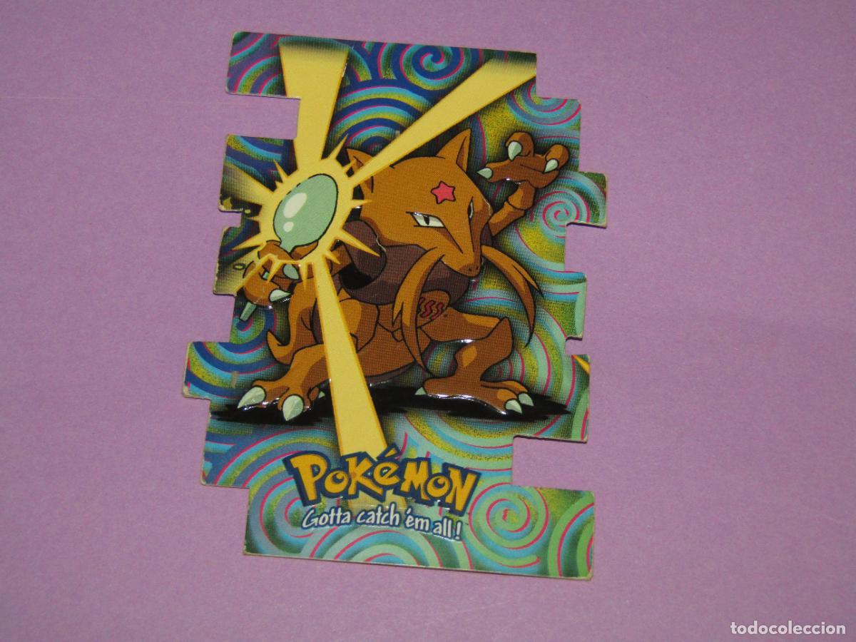 Trading Cards: Antiguo KADABRA 64 Troquelado y Relieve de TOPPS - A&ntilde;o 2000 Nintendo