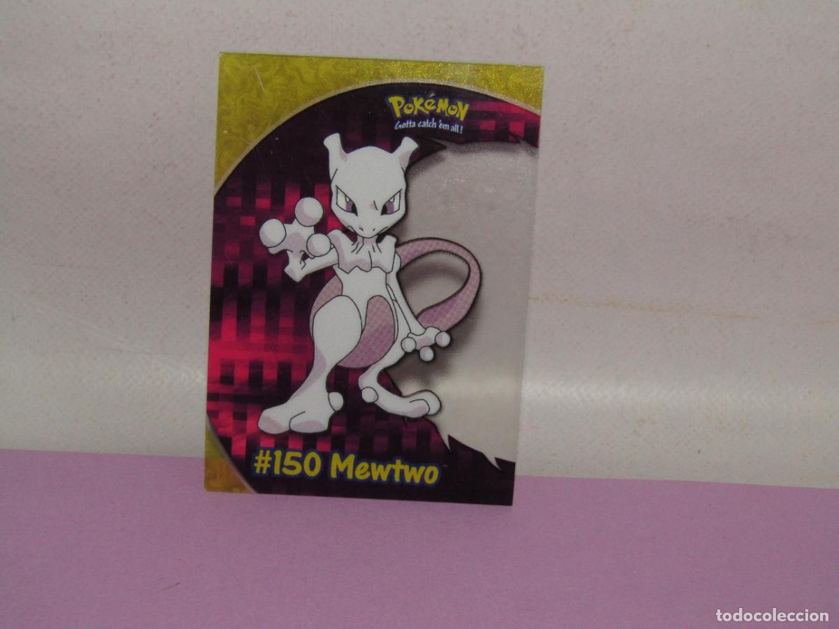 Trading Cards: Antiguo MEWTWO 150 de TOPPS - A&ntilde;o 2000 Nintendo