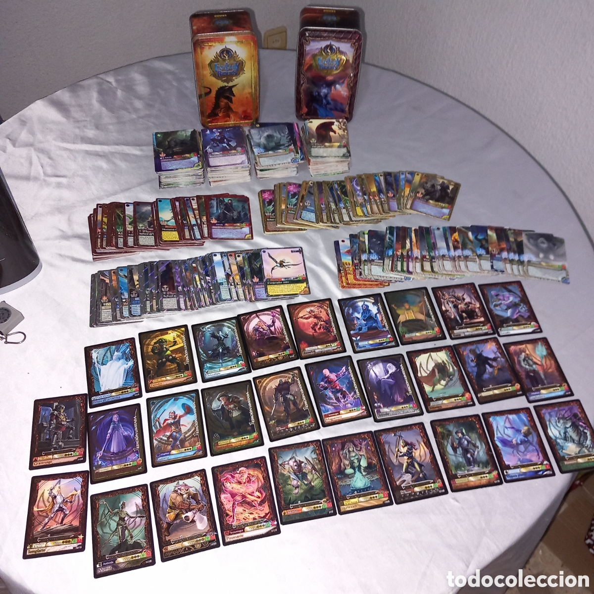 Trading Cards: FANTASY RIDERS/535 CARDS(29 EDICION LIMITADA)MUCHAS ORO-PLATA-COBRE