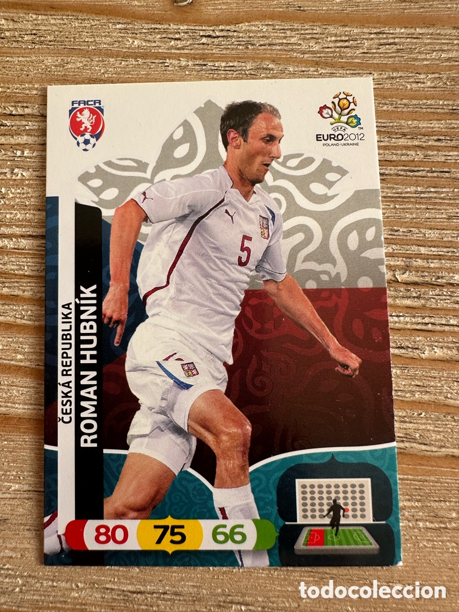 Trading Cards: ROMAN HUBNIK REPUBLICA CHECA 3 ADRENALYN XL EURO 2012 POLONIA UCRANIA