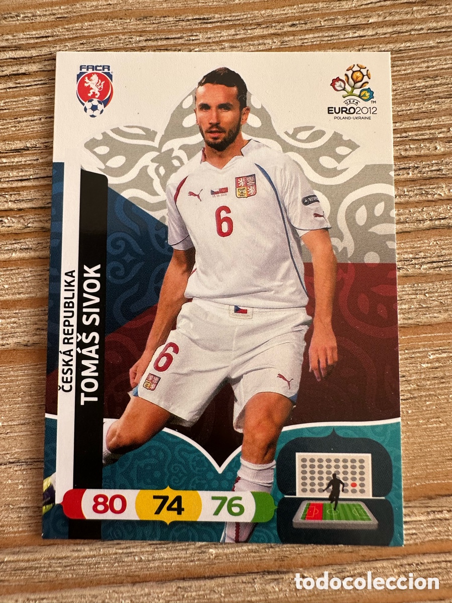 Trading Cards: TOMAS SIVOK REPUBLICA CHECA 5 ADRENALYN XL EURO 2012 POLONIA UCRANIA