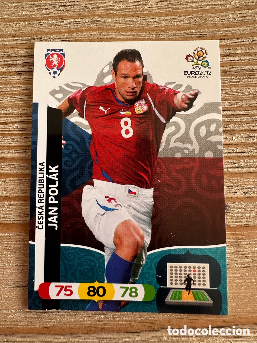 Trading Cards: JAN POLAK REPUBLICA CHECA 7 ADRENALYN XL EURO 2012 POLONIA UCRANIA
