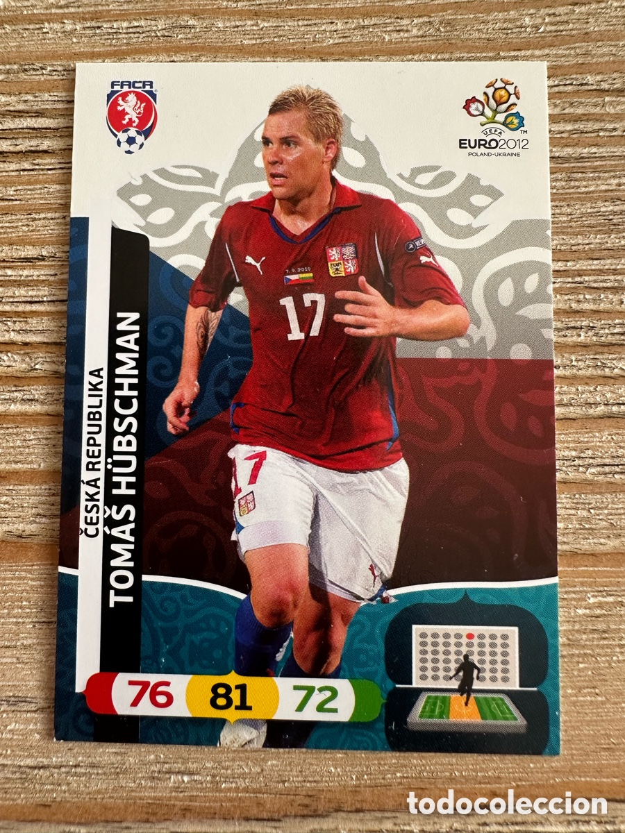 Sammelkarten: TOMAS HUBSCHMAN REPUBLICA CHECA 9 ADRENALYN XL EURO 2012 POLONIA UCRANIA