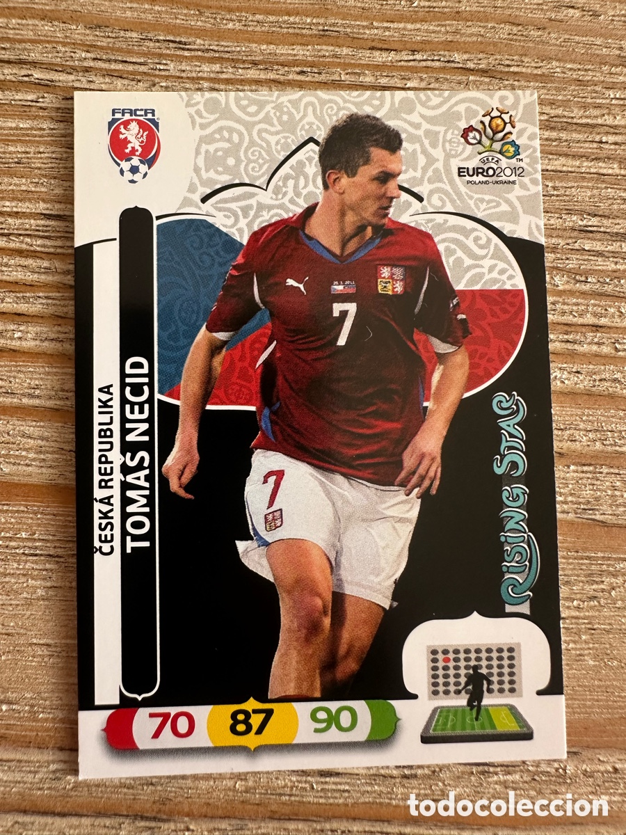 Sammelkarten: TOMAS NECID REPUBLICA CHECA 10 RISING STAR ADRENALYN XL EURO 2012 POLONIA UCRANIA