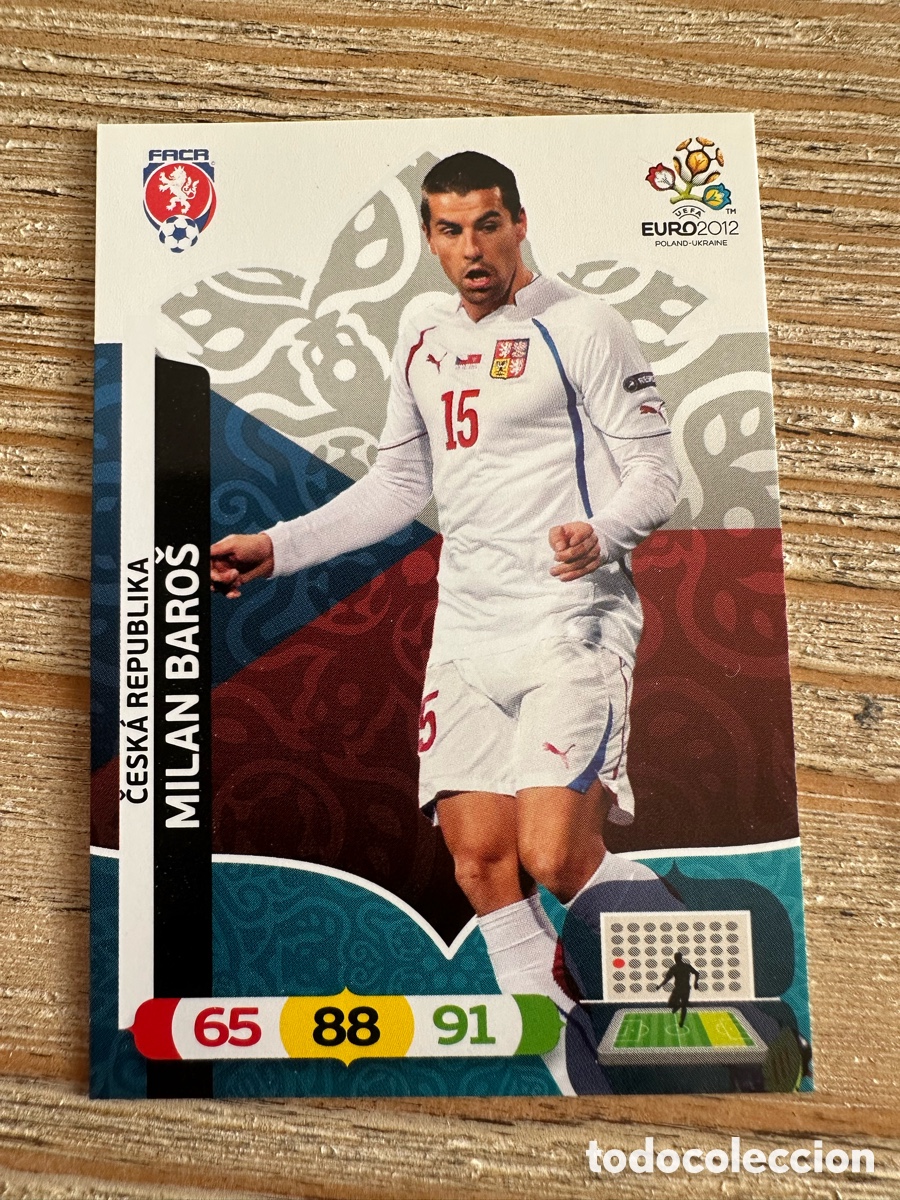 Sammelkarten: MILAN BAROS REPUBLICA CHECA 11 ADRENALYN XL EURO 2012 POLONIA UCRANIA