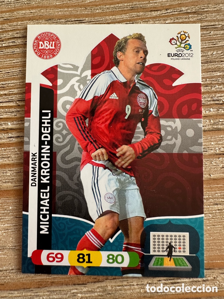 Sammelkarten: MICHAEL KROHN-DEHLI DINAMARCA 19 ADRENALYN XL EURO 2012 POLONIA UCRANIA PANINI