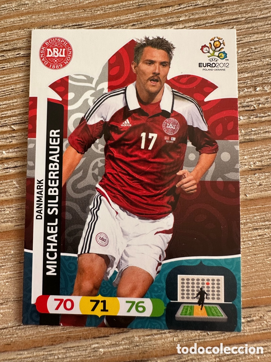 Sammelkarten: MICHAEL SILBERBAUER DINAMARCA 22 ADRENALYN XL EURO 2012 POLONIA UCRANIA PANINI