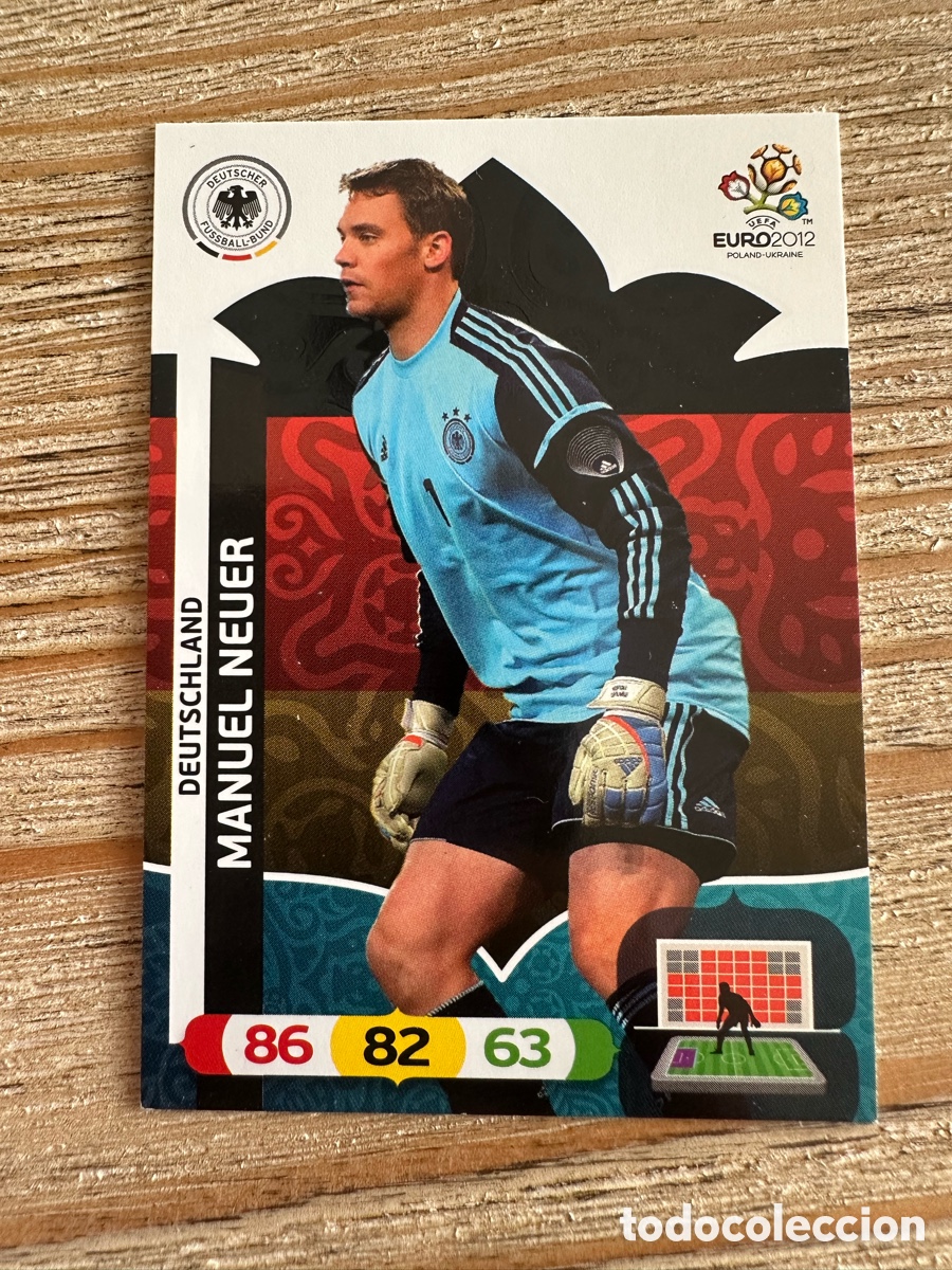 Trading Cards: MANUEL NEUER ALEMANIA 25 ADRENALYN XL EURO 2012 POLONIA UCRANIA PANINI