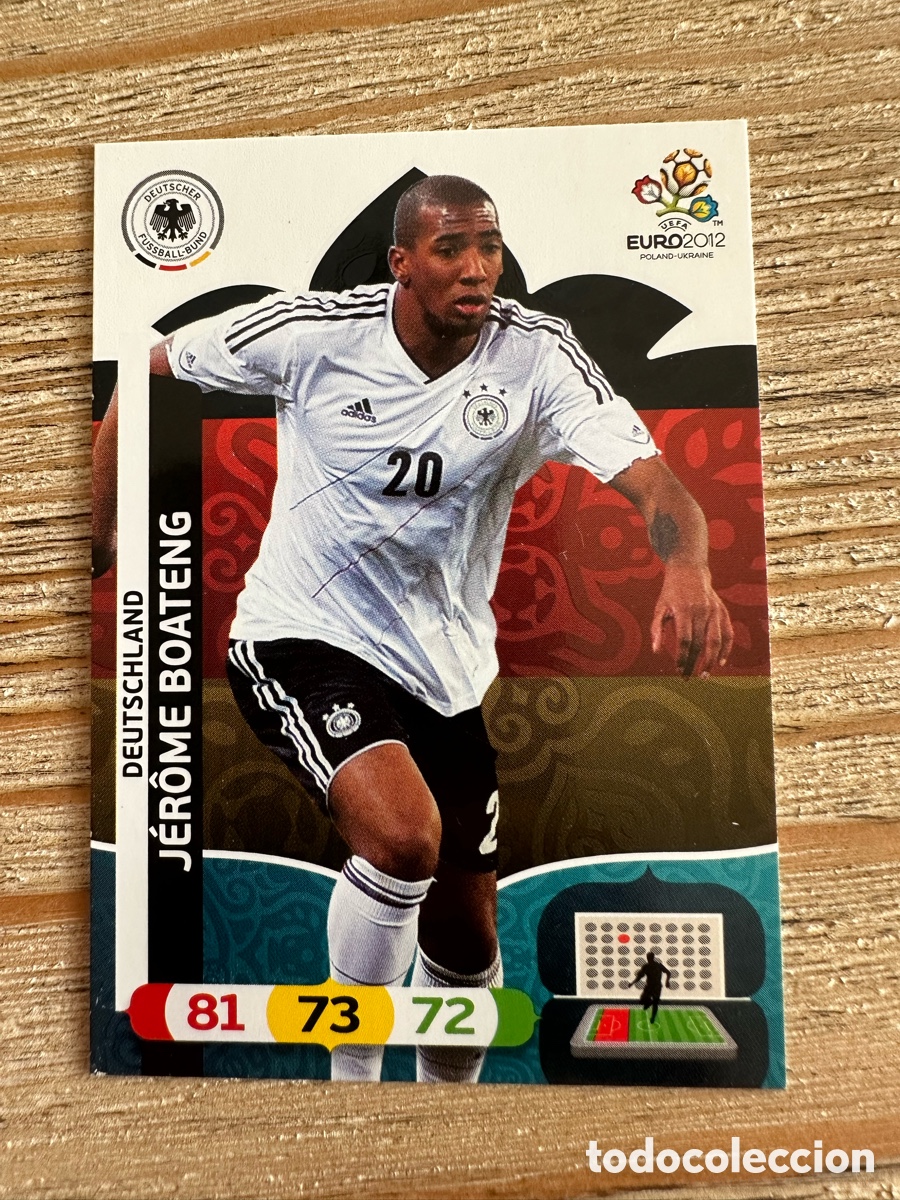 Trading Cards: JEROME BOATENG ALEMANIA 26 ADRENALYN XL EURO 2012 POLONIA UCRANIA PANINI