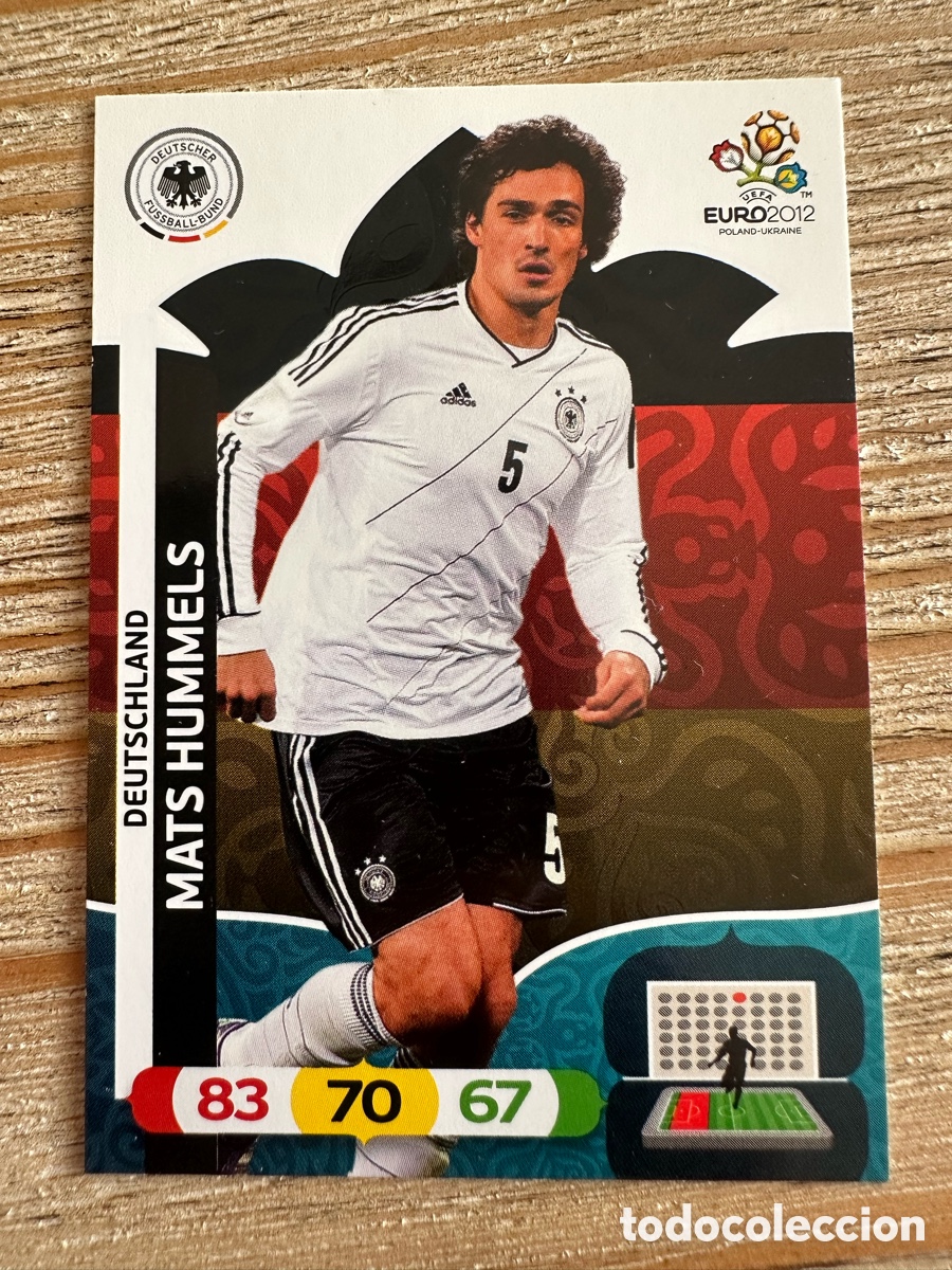 Trading Cards: MATS HUMMELS ALEMANIA 30 ADRENALYN XL EURO 2012 POLONIA UCRANIA PANINI