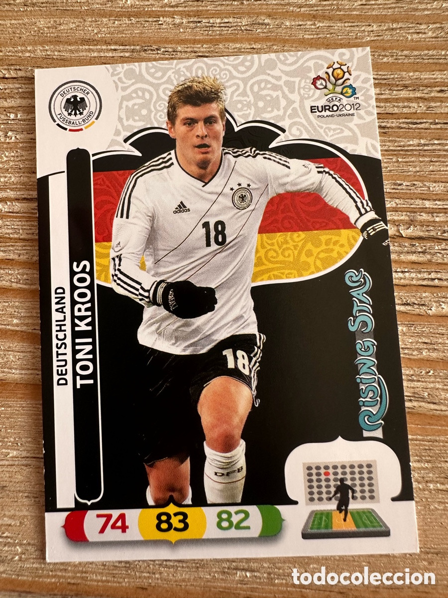 Trading Cards: TONI KROOS ALEMANIA 32 RISING STAR ADRENALYN XL EURO 2012 POLONIA UCRANIA PANINI