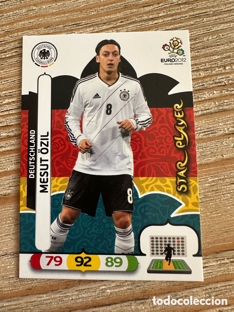 Figurine Collezionabili: MESUT OZIL ALEMANIA 35 STAR PLAYER ADRENALYN XL EURO 2012 POLONIA UCRANIA PANINI