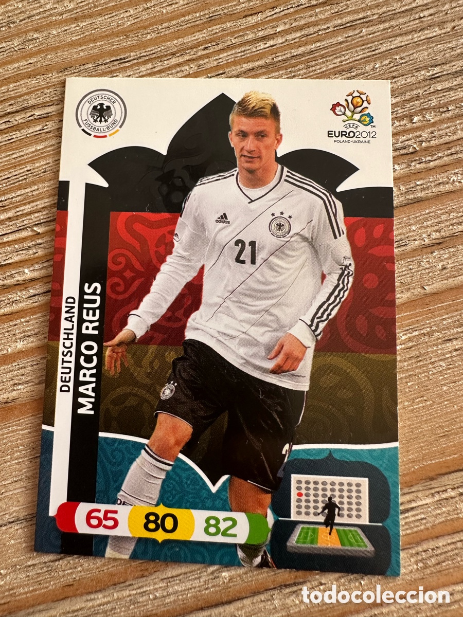 Figurine Collezionabili: MARCO REUS ALEMANIA 37 ADRENALYN XL EURO 2012 POLONIA UCRANIA PANINI