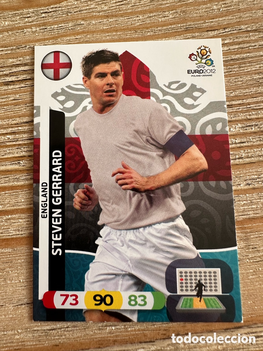 Sammelkarten: STEVEN GERRARD INGLATERRA 54 ADRENALYN XL EURO 2012 POLONIA UCRANIA PANINI