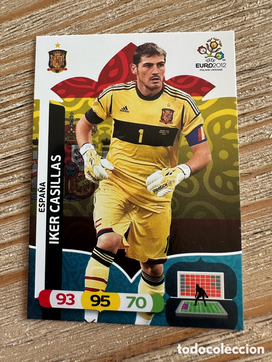Sammelkarten: IKER CASILLAS ESPA&Ntilde;A 58 ADRENALYN XL EURO 2012 POLONIA UCRANIA PANINI