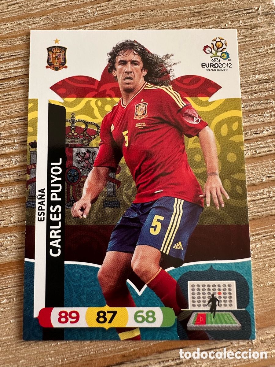 Sammelkarten: CARLES PUYOL ESPA&Ntilde;A 59 ADRENALYN XL EURO 2012 POLONIA UCRANIA PANINI