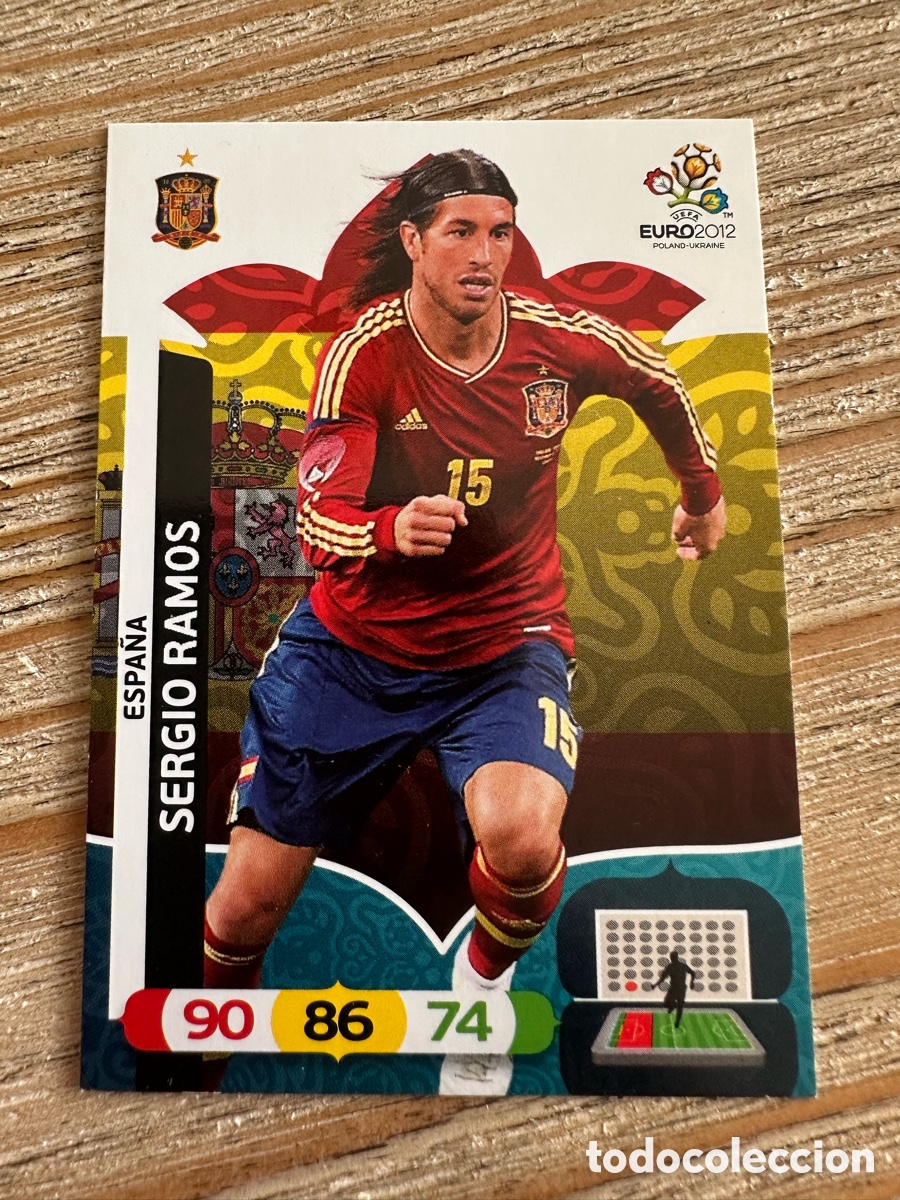 Sammelkarten: SERGIO RAMOS ESPA&Ntilde;A 61 ADRENALYN XL EURO 2012 POLONIA UCRANIA PANINI