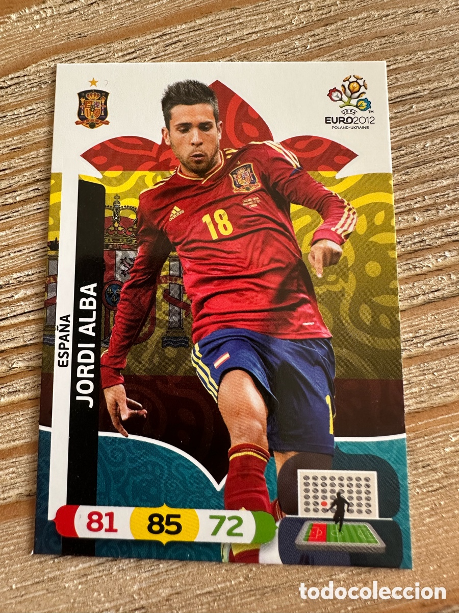 Sammelkarten: JORDI ALBA ESPA&Ntilde;A 63 ADRENALYN XL EURO 2012 POLONIA UCRANIA PANINI