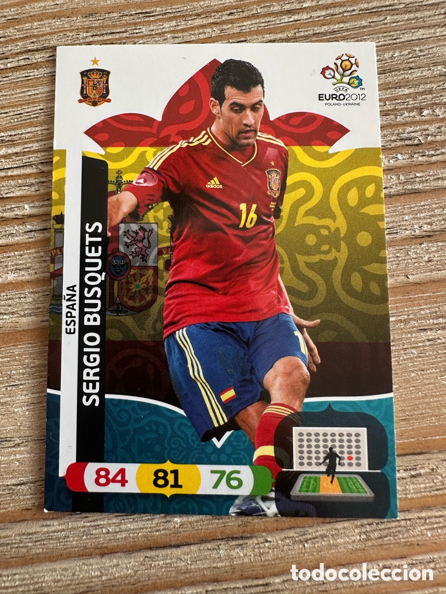 Figurine Collezionabili: SERGIO BUSQUETS ESPA&Ntilde;A 67 ADRENALYN XL EURO 2012 POLONIA UCRANIA PANINI