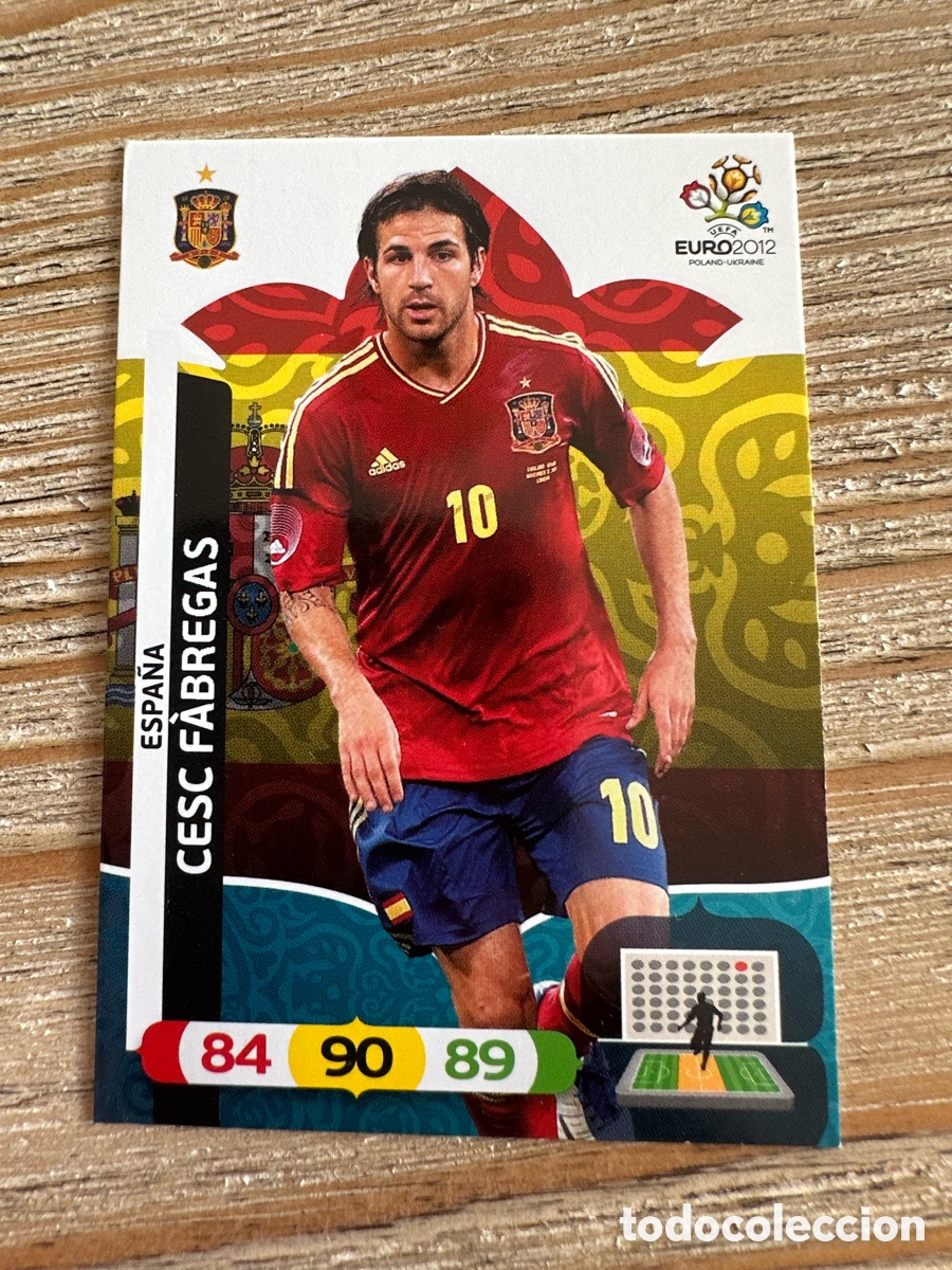 Figurine Collezionabili: CESC FABREGAS ESPA&Ntilde;A 70 ADRENALYN XL EURO 2012 POLONIA UCRANIA PANINI