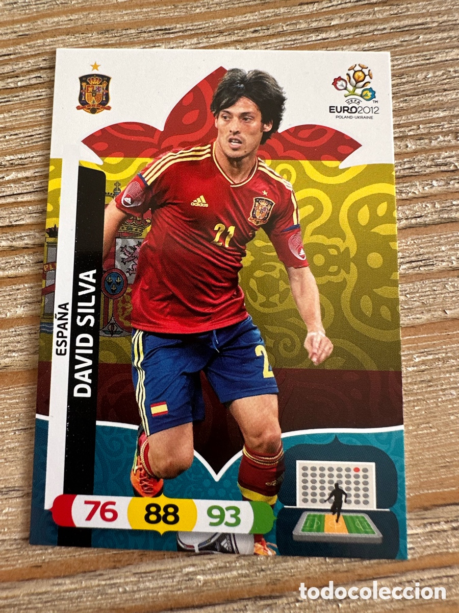 Figurine Collezionabili: DAVID SILVA ESPA&Ntilde;A 71 ADRENALYN XL EURO 2012 POLONIA UCRANIA PANINI