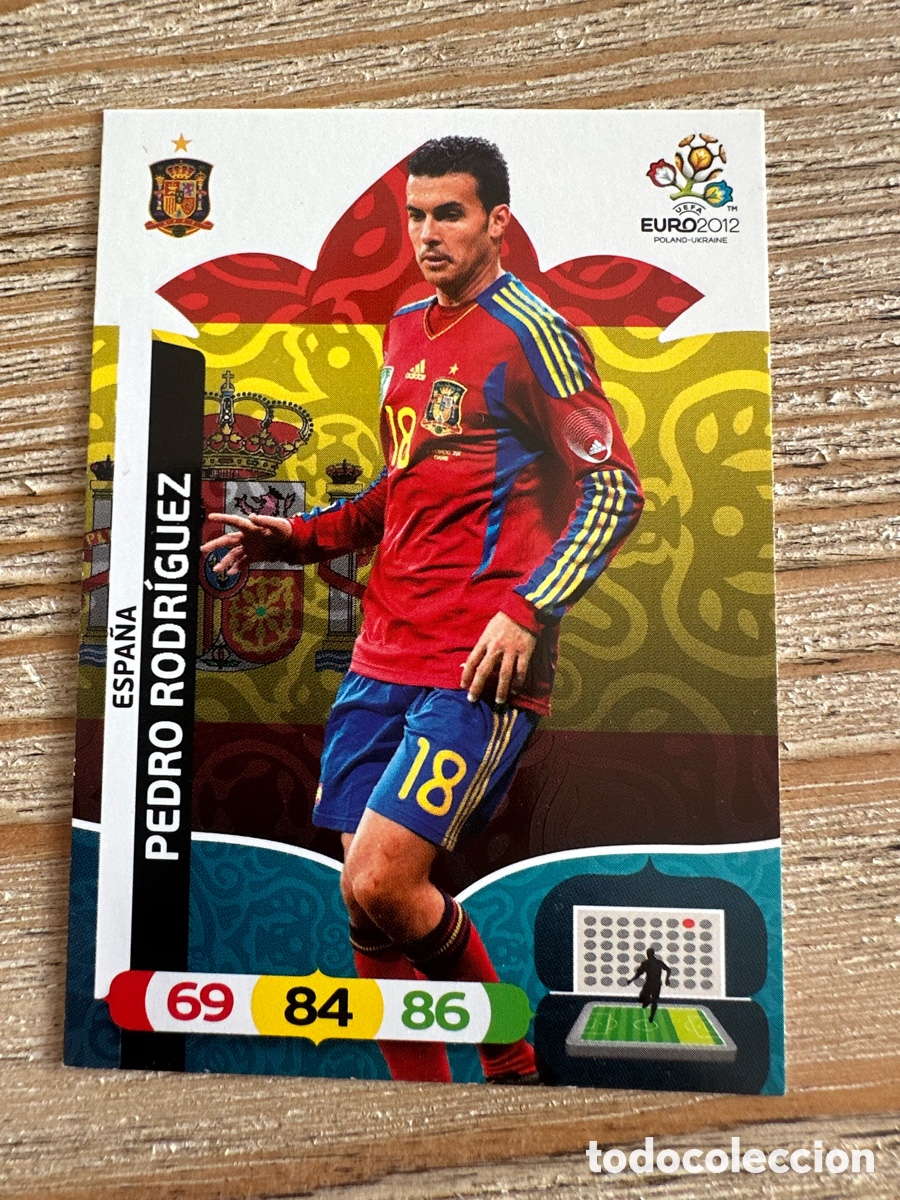 Trading cards: PEDRO RODRIGUEZ ESPA&Ntilde;A 72 ADRENALYN XL EURO 2012 POLONIA UCRANIA PANINI