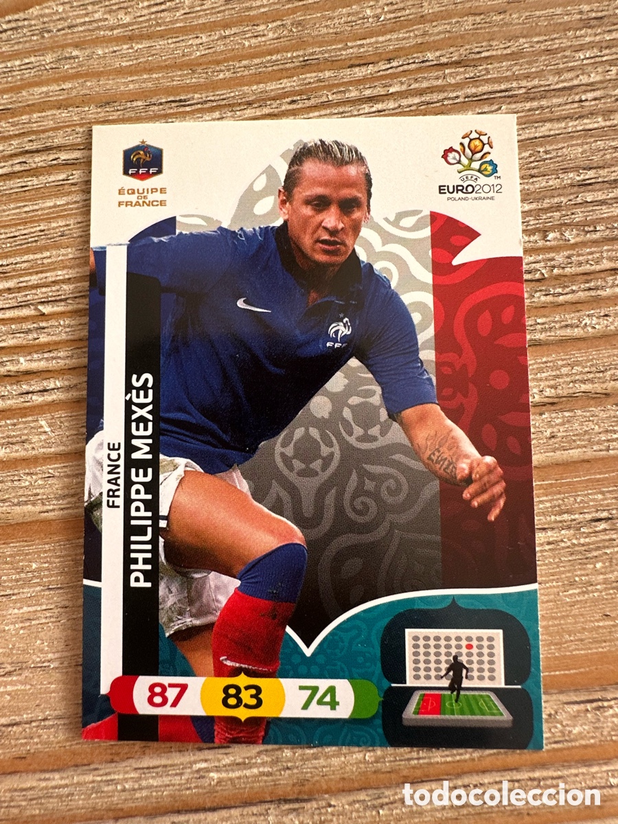 Trading Cards: PHILIPPE MEXES FRANCIA 82 ADRENALYN XL EURO 2012 POLONIA UCRANIA PANINI