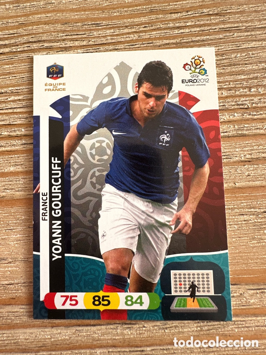 Trading Cards: YOANN GOURCUFF FRANCIA 86 ADRENALYN XL EURO 2012 POLONIA UCRANIA PANINI