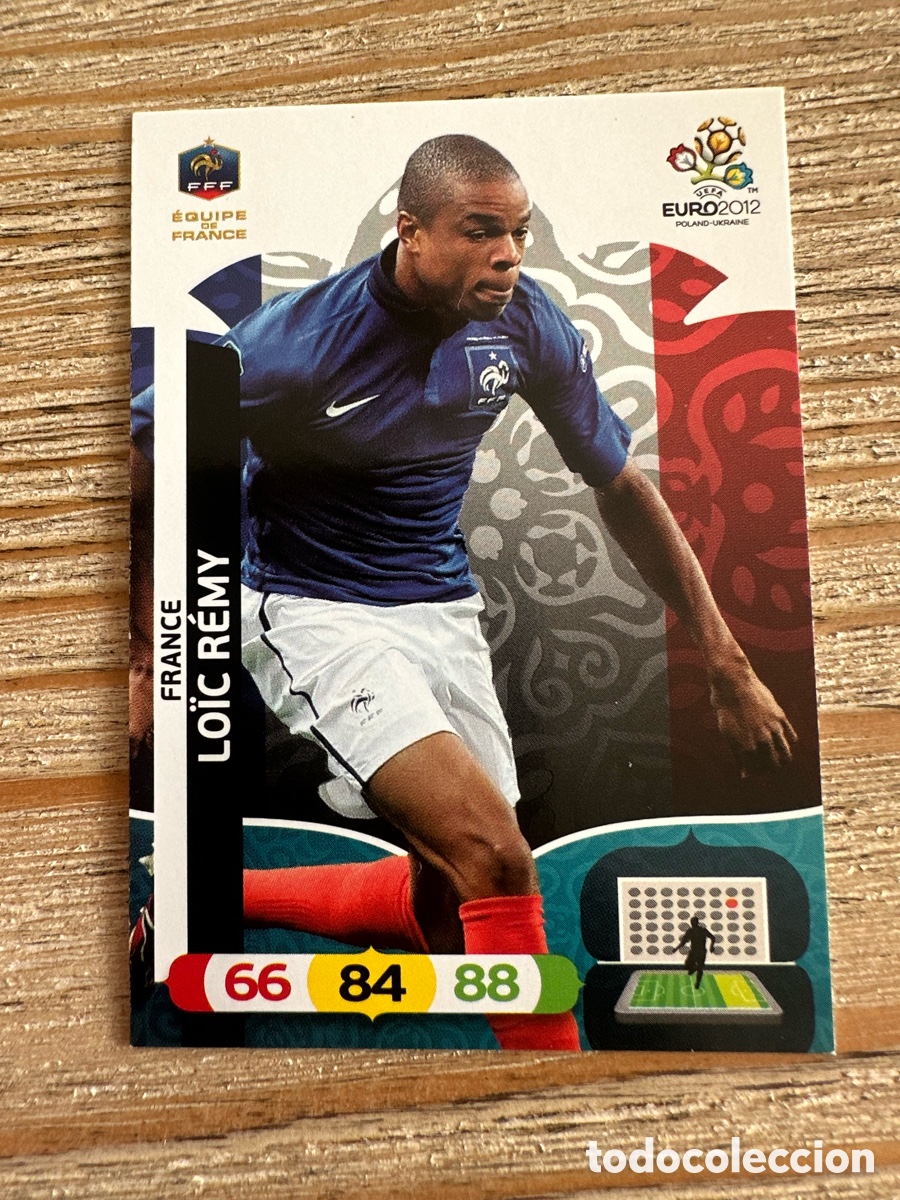 Figurine Collezionabili: LOIC REMY FRANCIA 90 ADRENALYN XL EURO 2012 POLONIA UCRANIA PANINI