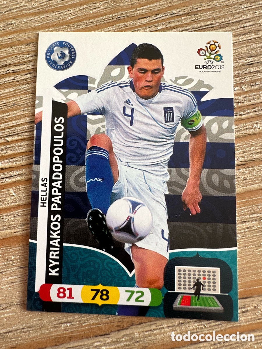 Trading Cards: KYRIAKOS PAPADOPOULOS GRECIA 93 ADRENALYN XL EURO 2012 POLONIA UCRANIA PANINI