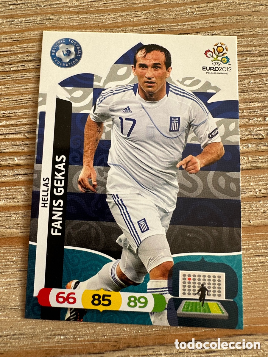Trading Cards: FANIS GEKAS GRECIA 102 ADRENALYN XL EURO 2012 POLONIA UCRANIA PANINI