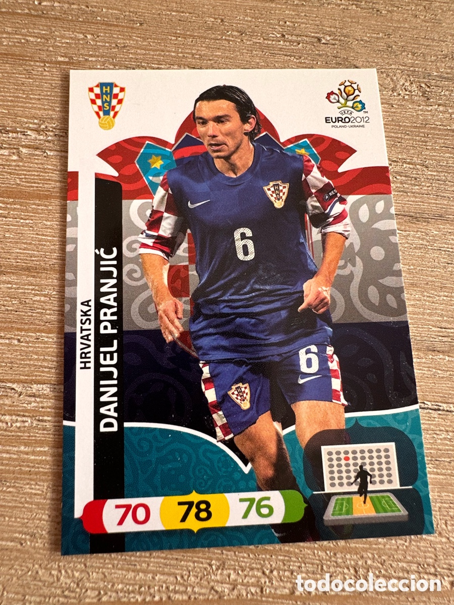 Figurine Collezionabili: DANIJEL PRANJIC CROACIA 110 ADRENALYN XL EURO 2012 POLONIA UCRANIA PANINI