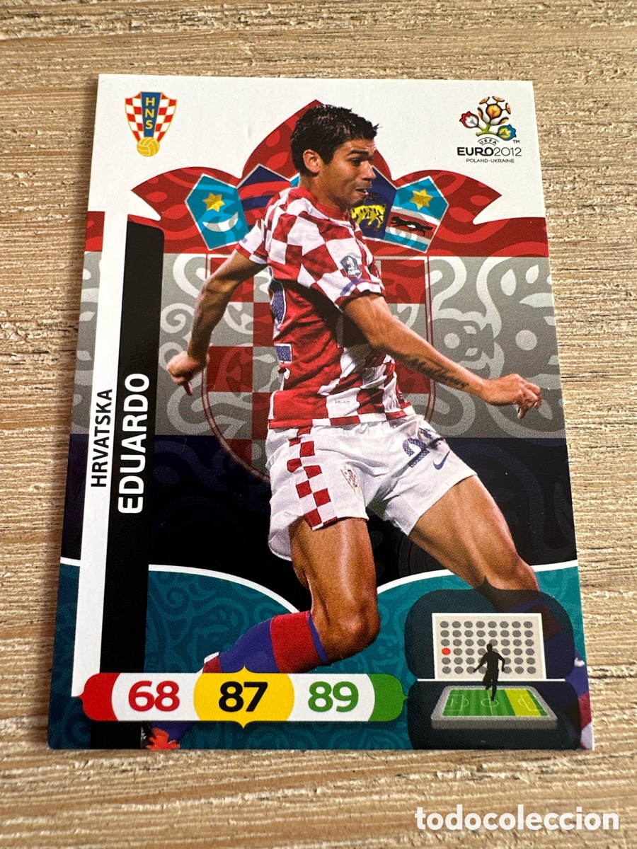 Trading Cards: EDUARDO CROACIA 113 ADRENALYN XL EURO 2012 POLONIA UCRANIA PANINI