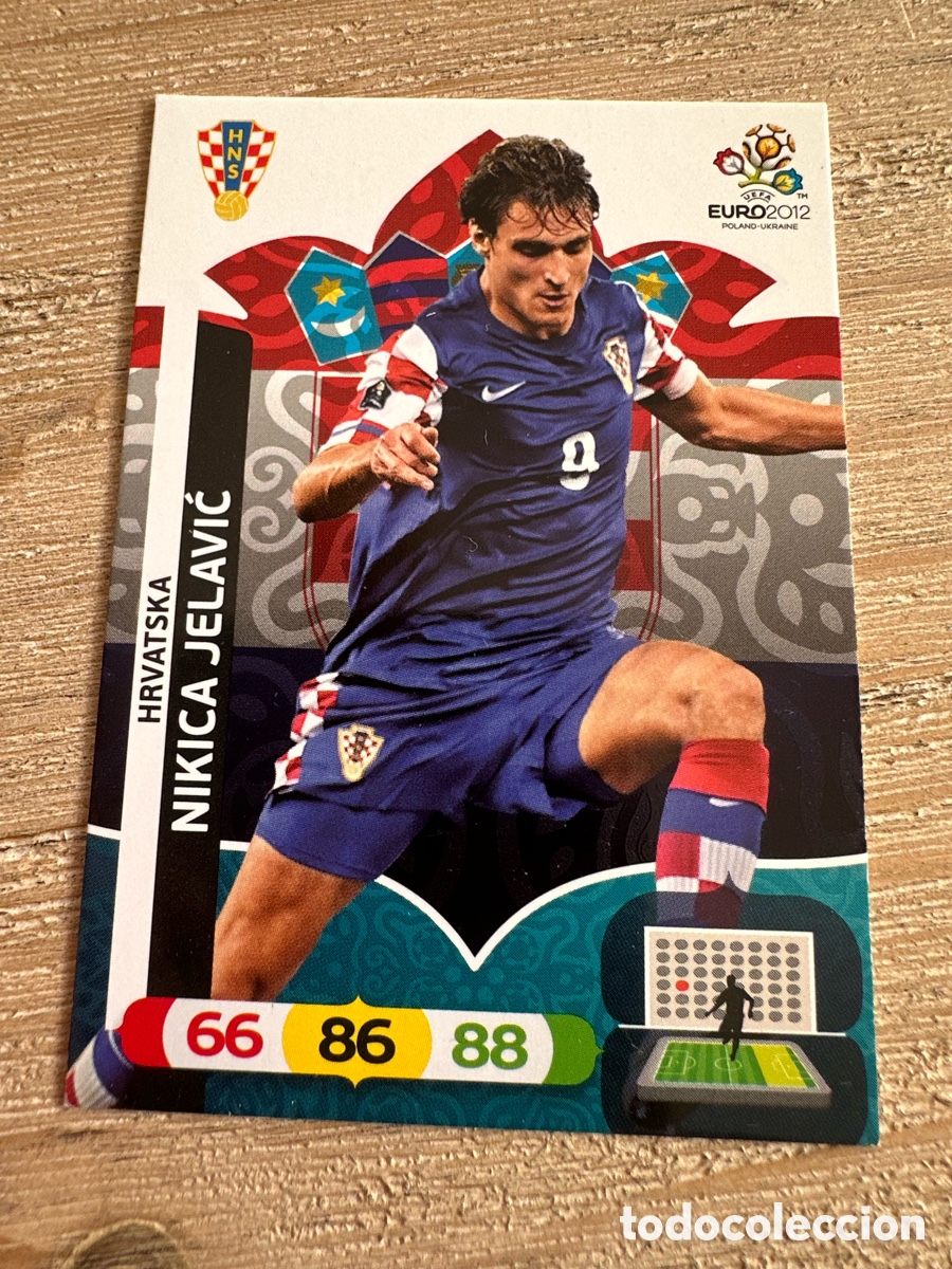 Trading Cards: NIKICA JELAVIC CROACIA 114 ADRENALYN XL EURO 2012 POLONIA UCRANIA PANINI