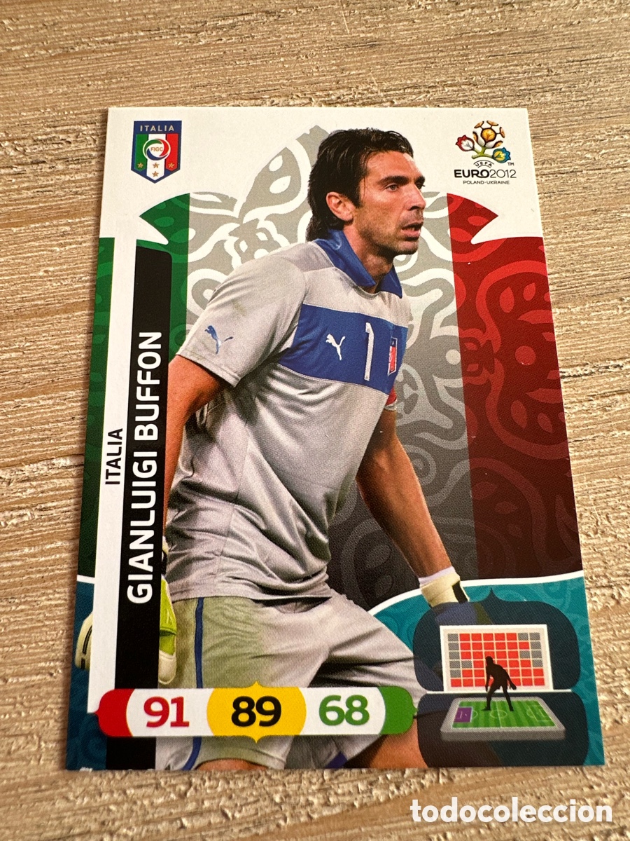 Trading Cards: GIANLUIGI BUFFON ITALIA 115 ADRENALYN XL EURO 2012 POLONIA UCRANIA PANINI