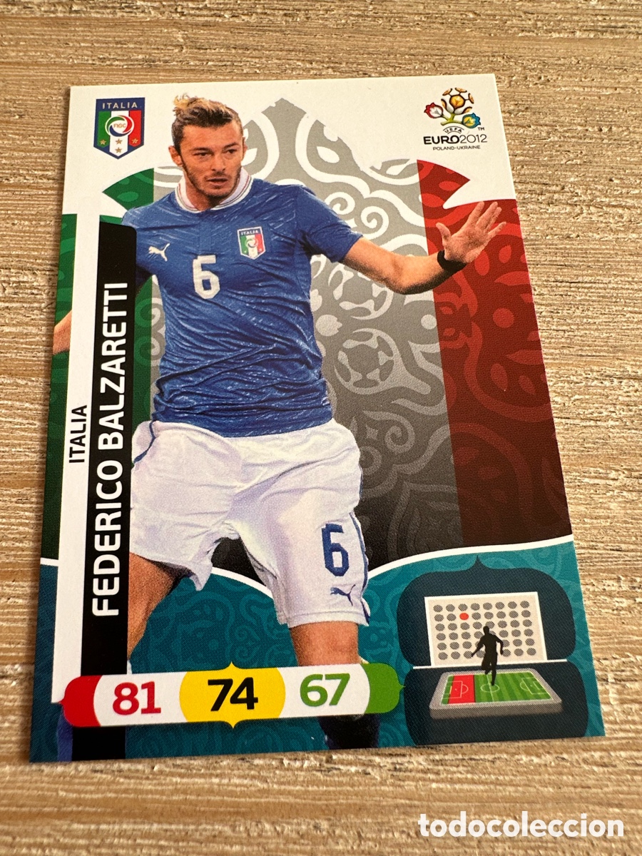 Trading Cards: FEDERICO BALZARETTI ITALIA 118 ADRENALYN XL EURO 2012 POLONIA UCRANIA PANINI