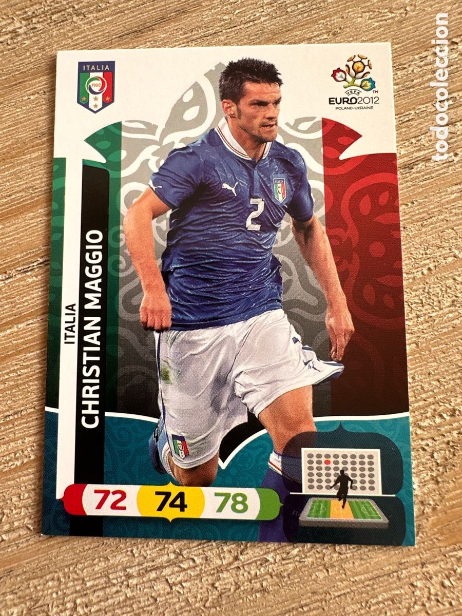 Trading Cards: CHRISTIAN MAGGIO ITALIA 122 ADRENALYN XL EURO 2012 POLONIA UCRANIA PANINI