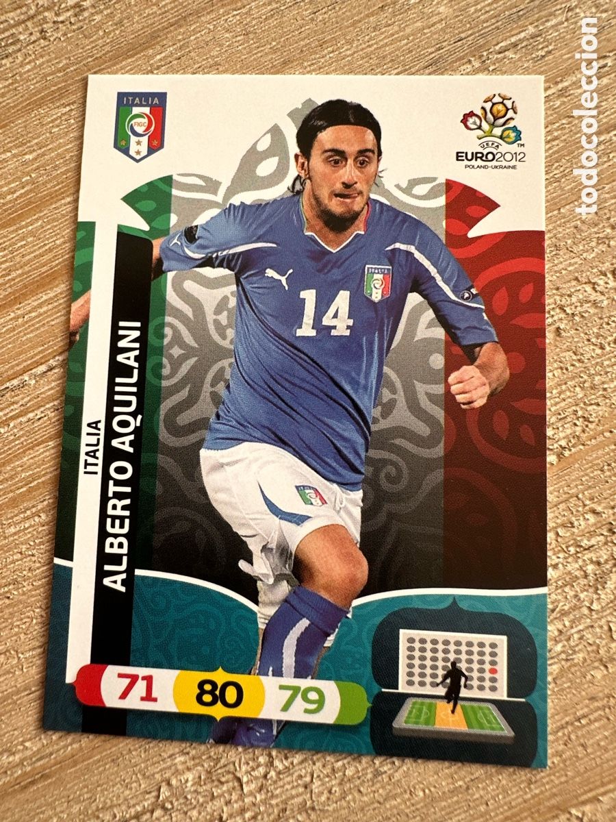 Trading Cards: ALBERTO AQUILANI ITALIA 123 ADRENALYN XL EURO 2012 POLONIA UCRANIA PANINI