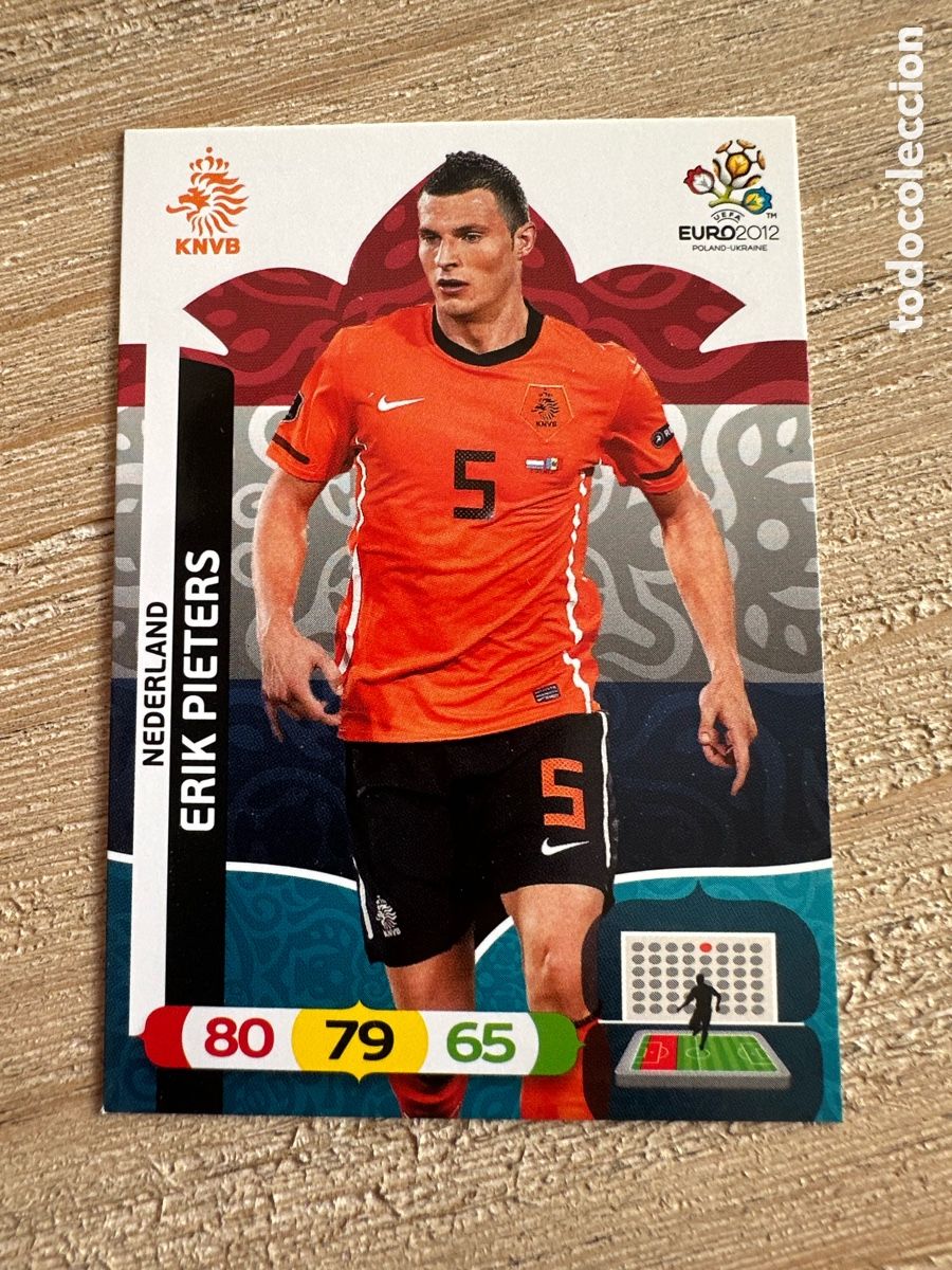 Trading Cards: ERIK PIETERS PAISES BAJOS 137 ADRENALYN XL EURO 2012 POLONIA UCRANIA PANINI