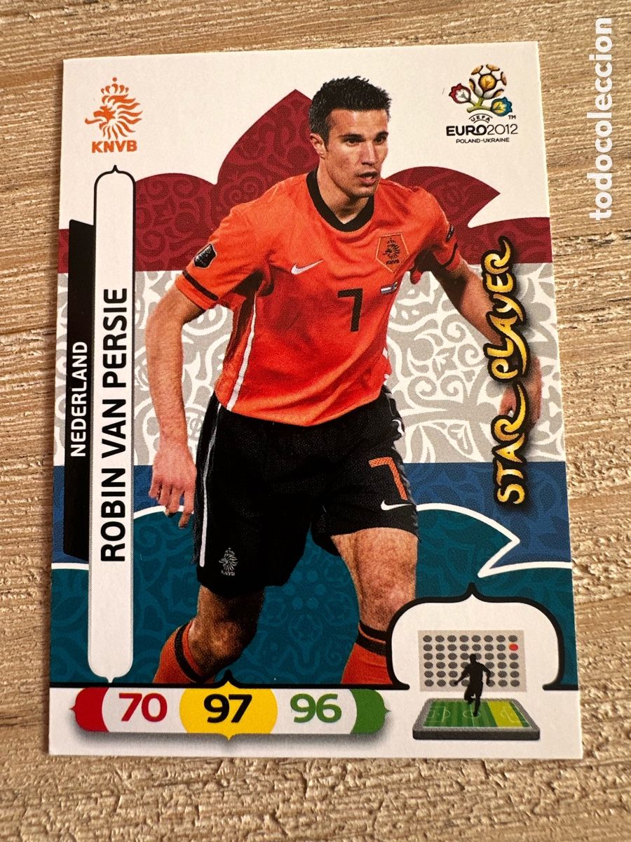 Sammelkarten: ROBIN VAN PERSIE PAISES BAJOS 148 STAR PLAYER ADRENALYN XL EURO 2012 POLONIA UCRANIA PANINI
