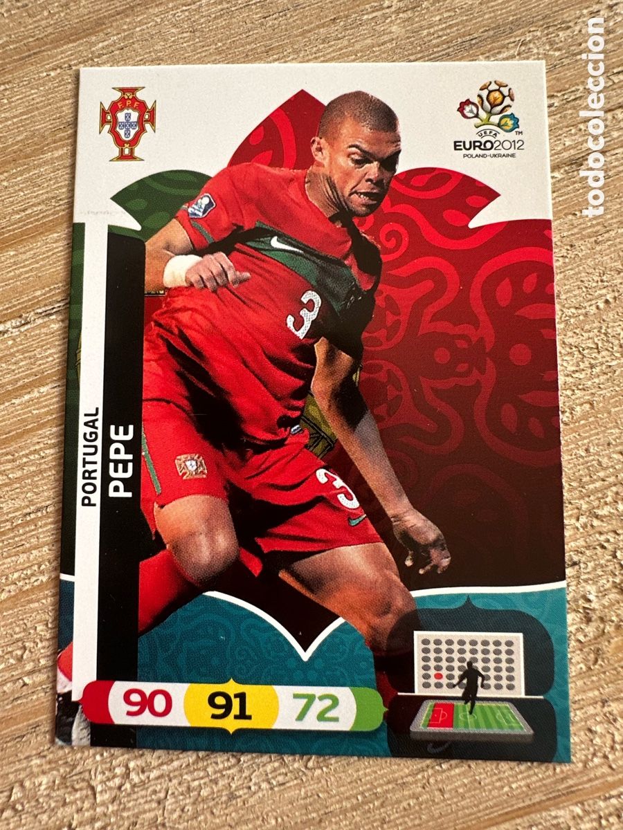 Sammelkarten: PEPE PORTUGAL 166 ADRENALYN XL EURO 2012 POLONIA UCRANIA PANINI