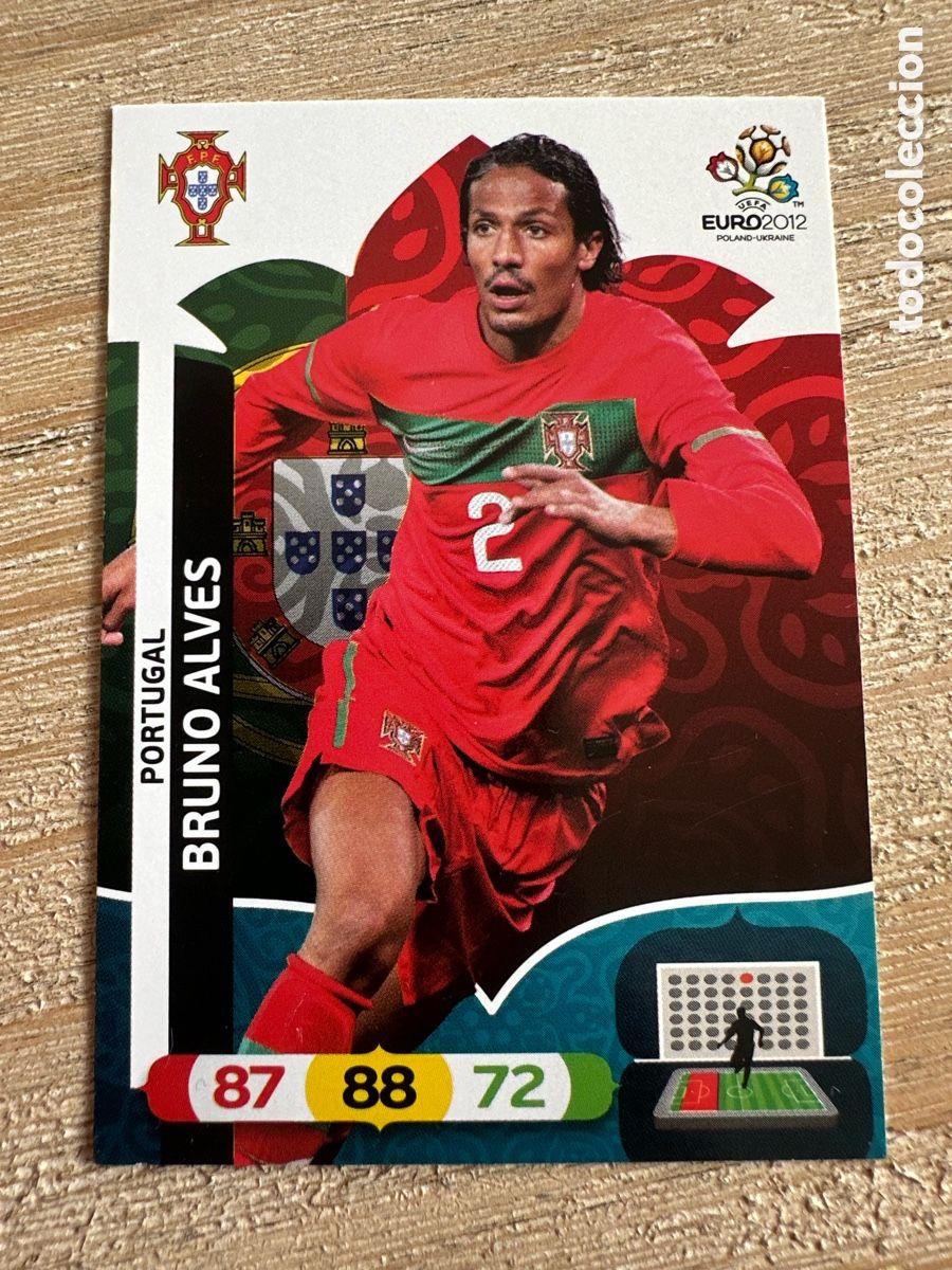 Sammelkarten: BRUNO ALVES PORTUGAL 167 ADRENALYN XL EURO 2012 POLONIA UCRANIA PANINI