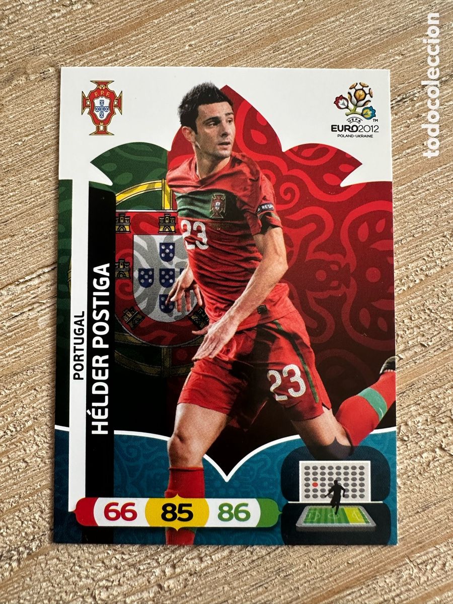 Cartes &agrave; &Eacute;changer: HELDER POSTIGA PORTUGAL 176 ADRENALYN XL EURO 2012 POLONIA UCRANIA PANINI