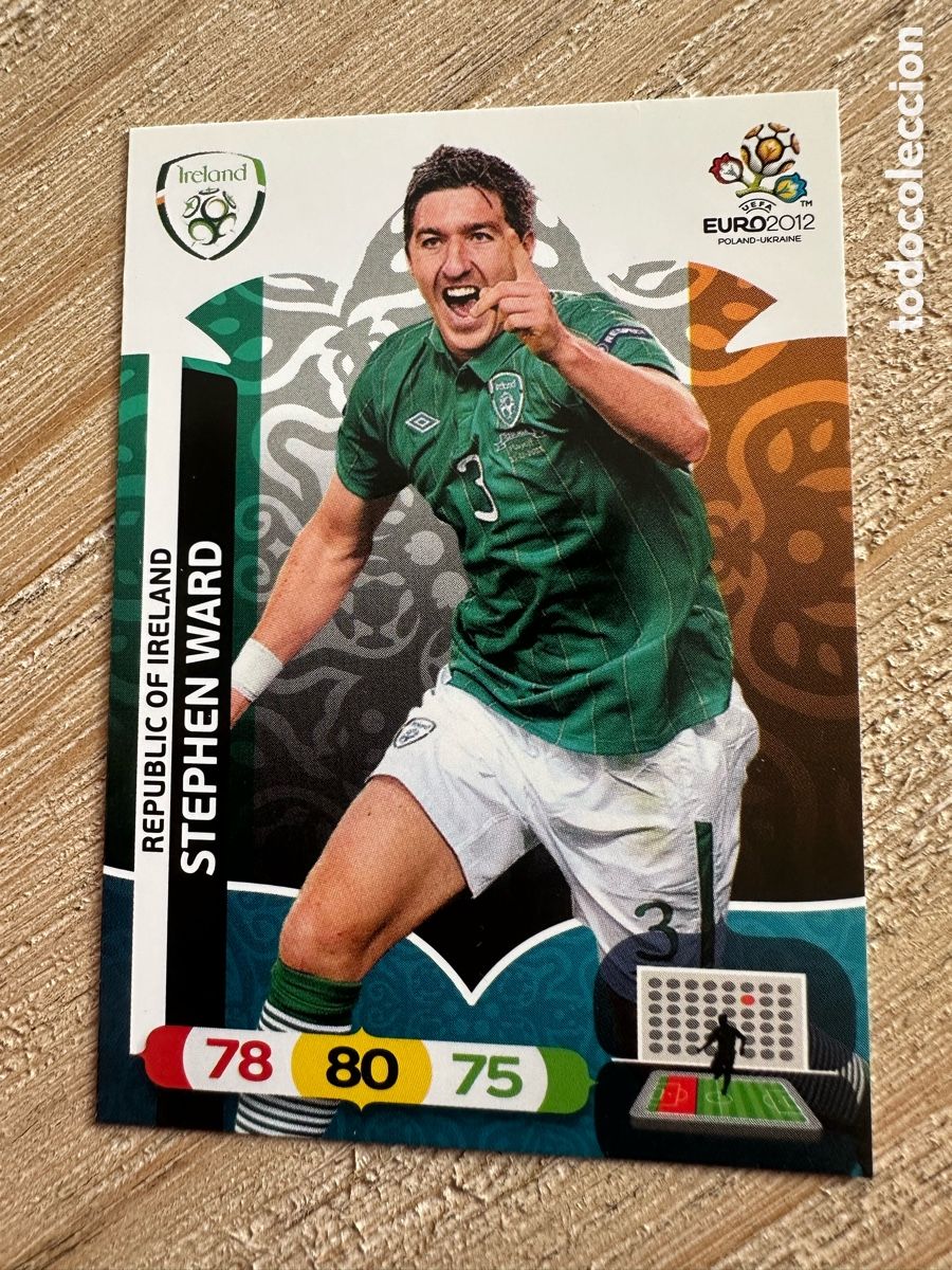 Cartes &agrave; &Eacute;changer: STEPHEN WARD IRLANDA 181 ADRENALYN XL EURO 2012 POLONIA UCRANIA PANINI