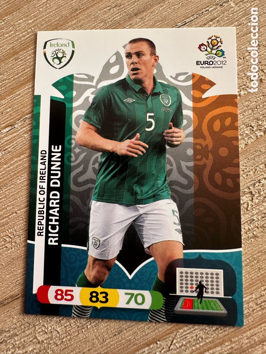 Figurine Collezionabili: RICHARD DUNNE IRLANDA 182 ADRENALYN XL EURO 2012 POLONIA UCRANIA PANINI