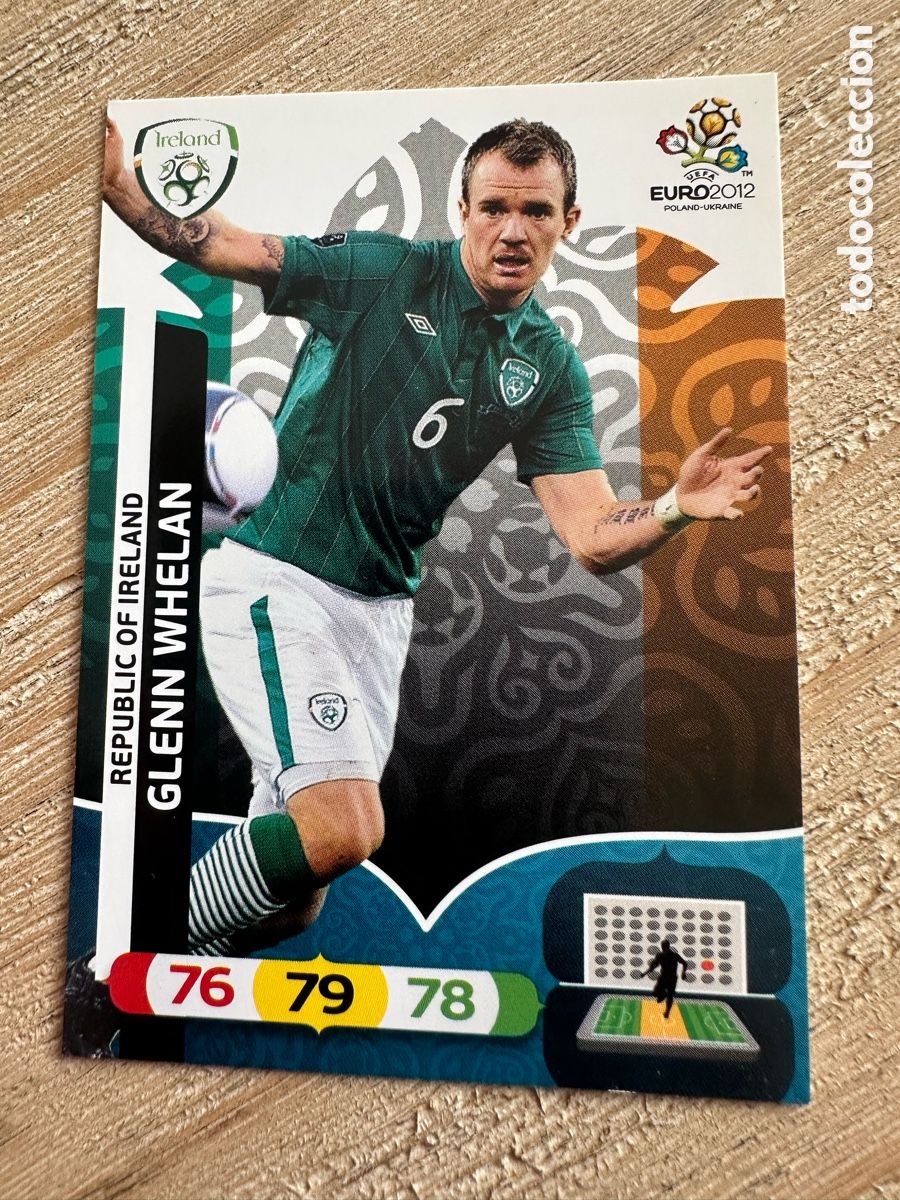 Figurine Collezionabili: GLENN WHELAN IRLANDA 183 ADRENALYN XL EURO 2012 POLONIA UCRANIA PANINI