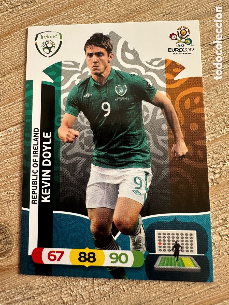 Figurine Collezionabili: KEVIN DOYLE IRLANDA 188 ADRENALYN XL EURO 2012 POLONIA UCRANIA PANINI