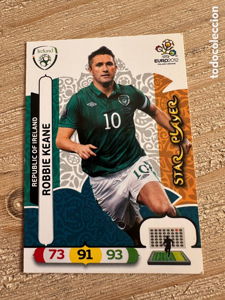 Figurine Collezionabili: ROBBIE KEANE IRLANDA 189 STAR PLAYER ADRENALYN XL EURO 2012 POLONIA UCRANIA PANINI